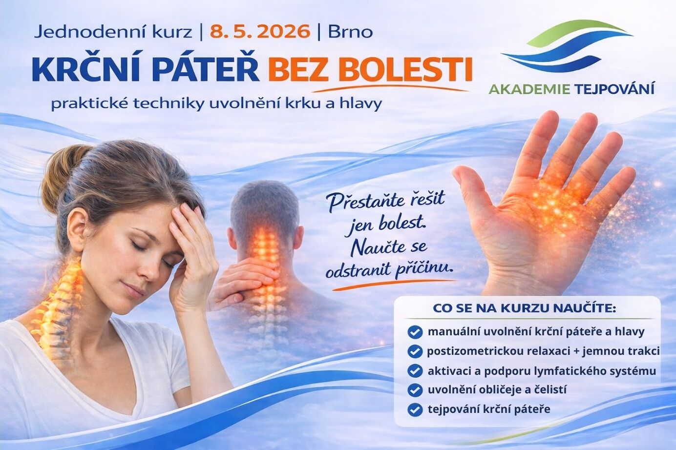 Akademie tejpovani, Kamil Stedrak, škola tejpovani, kurz, Brno