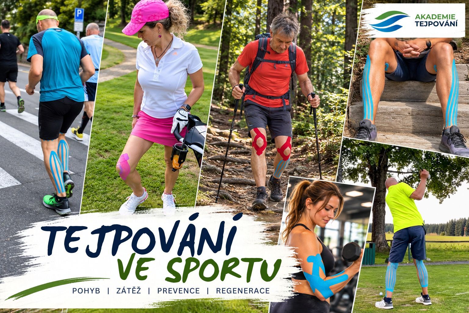 Akademie tejpovani, Kamil Stedrak, kurz sportovni tejpovani, sport taping
